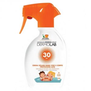 Dermolab Crema Spray Solare Bimbi Viso e Corpo SPF 30 