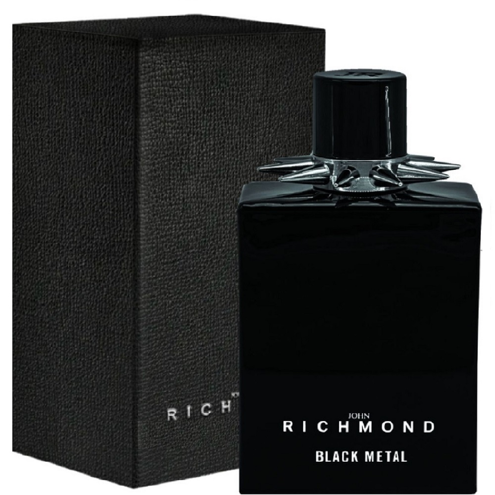 Джон ричмонд духи. John Richmond Black Metal EDP 100ml. John Richmond Black Metal. Духи Richmond Black Metal. Richmond духи женские Black Metal.