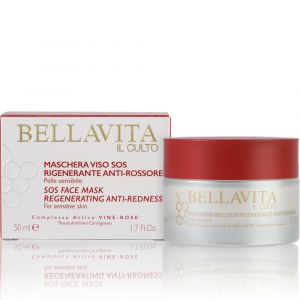 Bellavita Maschera Viso SOS Rigenerante Anti-Rossore