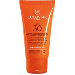 Collistar Crema Viso Abbronzante Protezione Globale Anti-Età SPF 30